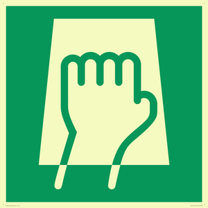 E906 safe condition push pad to open